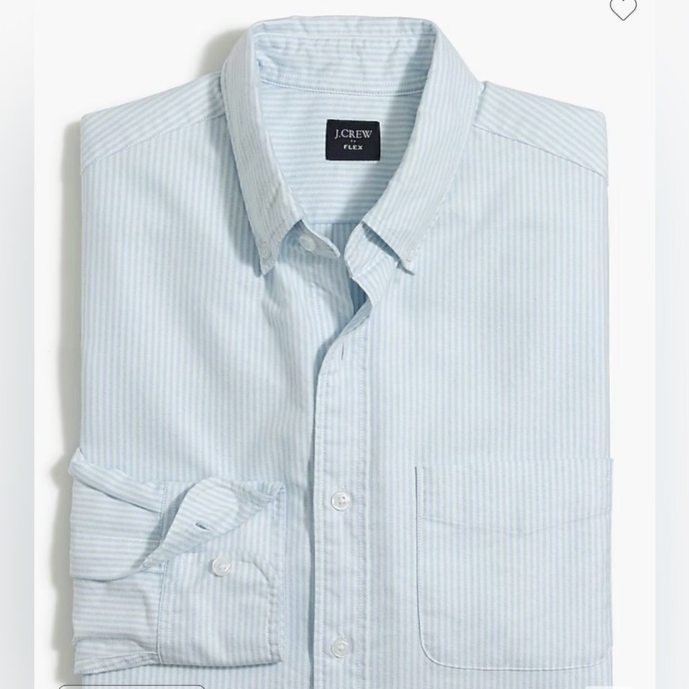 J.Crew Factory Slim flex oxford shirt